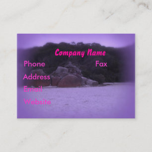Squeaky Beach 4 Business Card