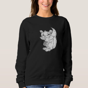 Squeaky Squirrel - Furry Woodland Creatures Premiu Sweatshirt