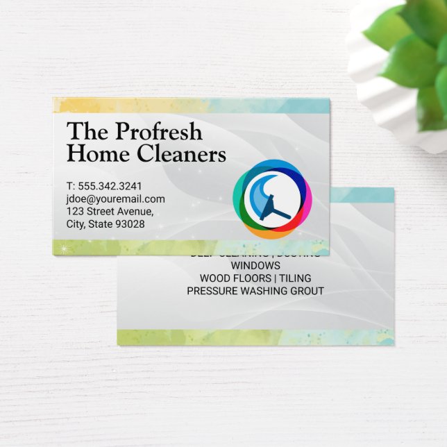 Squeegee Logo | Cleaners (Desk)