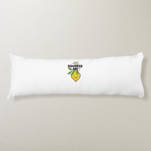 Squeeze me funny lemon body cushion