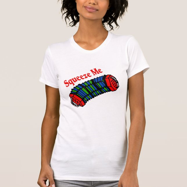 Squeeze Me Zydeco T-Shirt (Front)