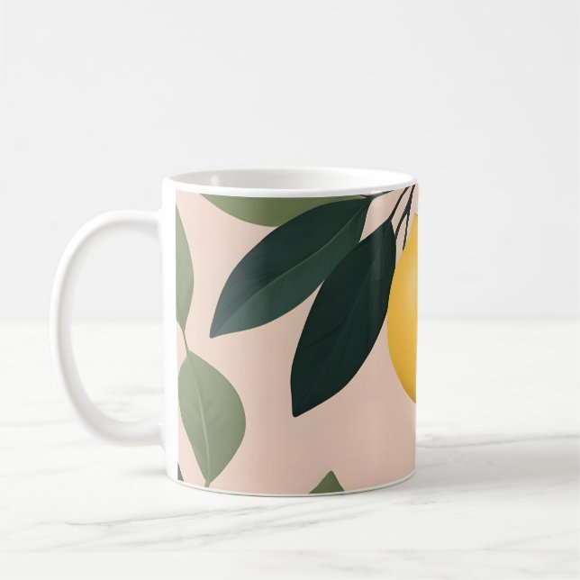 Squeeze the Day Coffee Mug (Left)