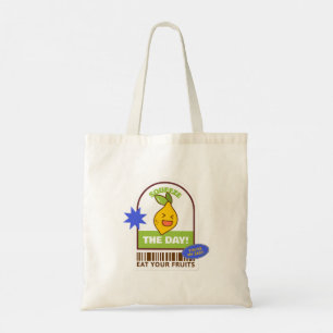 Squeeze the Day Cute& funny Lemon  Tote Bag
