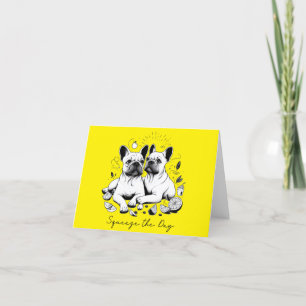 Squeeze The Day Holiday Card