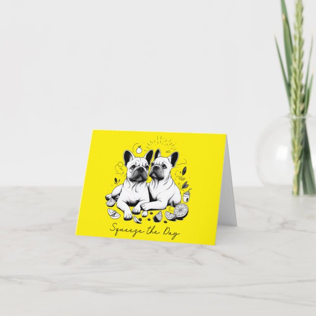 Squeeze The Day Holiday Card (Front)
