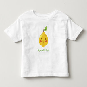 Squeeze the Day Punny Lemon  Toddler T-Shirt