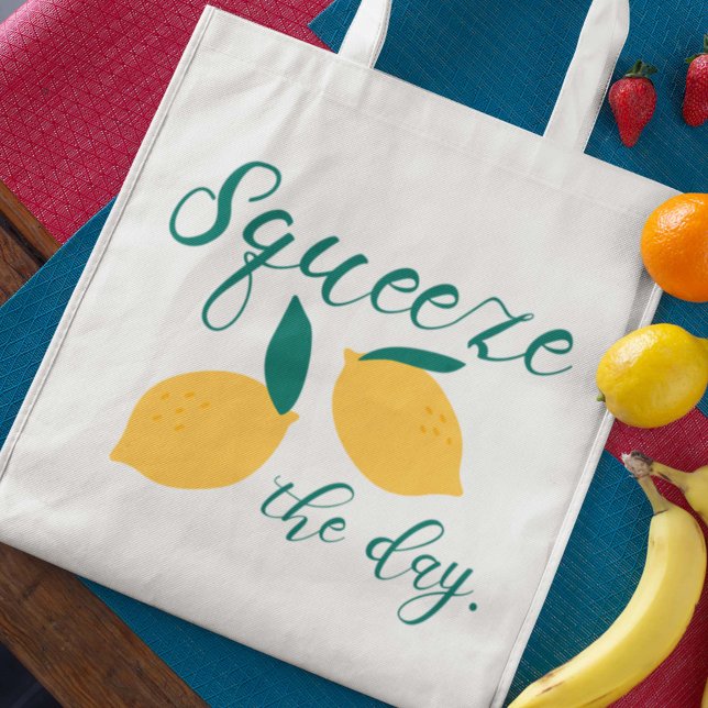 Squeeze The Day Tote Bag (Creator Uploaded)