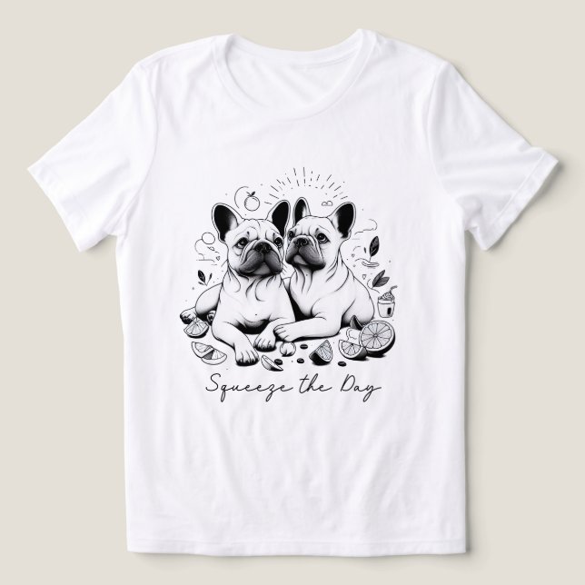 Squeeze The Day Tri-Blend Shirt (Design Front)