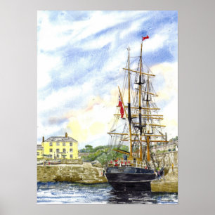 'Squeezing Through' Poster