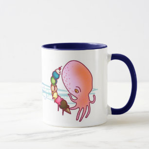 Squid and Ice Cream Mug