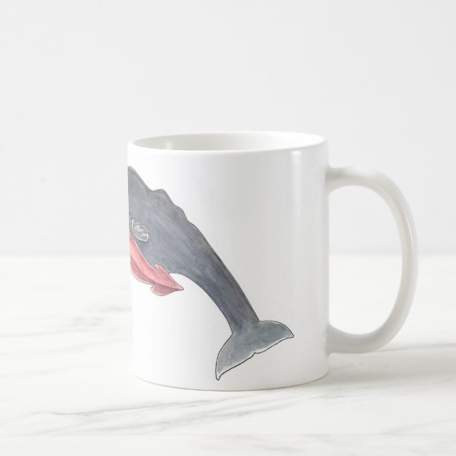 Squid and Whale Coffee Mug (Right)