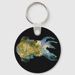 Squid Bobtail Dumpling Stubby Sepiola Atlantica Key Ring