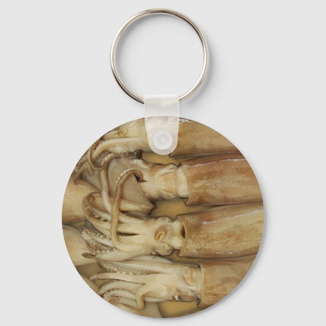 Squid - Calamari Key Ring (Front)