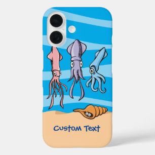 Squid Cartoons iPhone Case