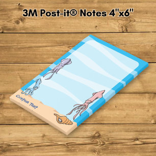 Squid Cartoons Post-it Notes