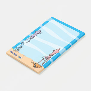 Squid Cartoons Post-it Notes