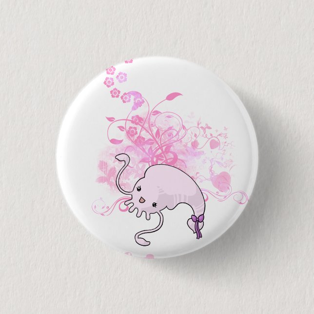Squid-chan's Button (Front)