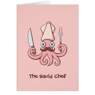 Squid Chef Cartoon