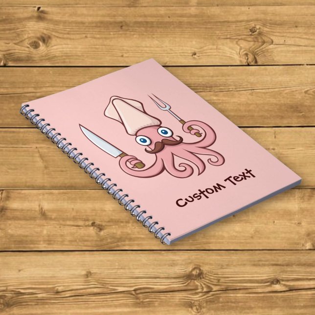 Squid Chef Cartoon Notebook (Creator Uploaded)
