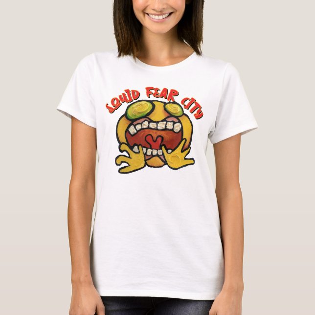 Squid Fear City Graphic Tee (Front)