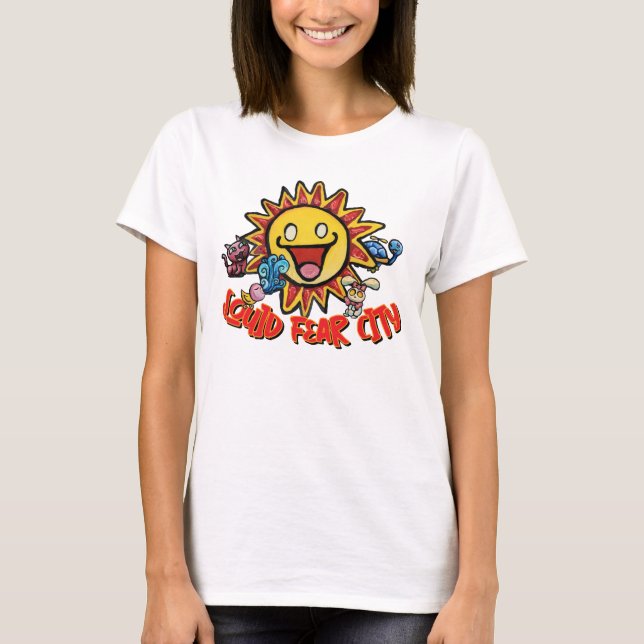 Squid Fear City Graphic Tee (Front)