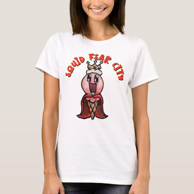 Squid Fear City Graphic Tee (Front)