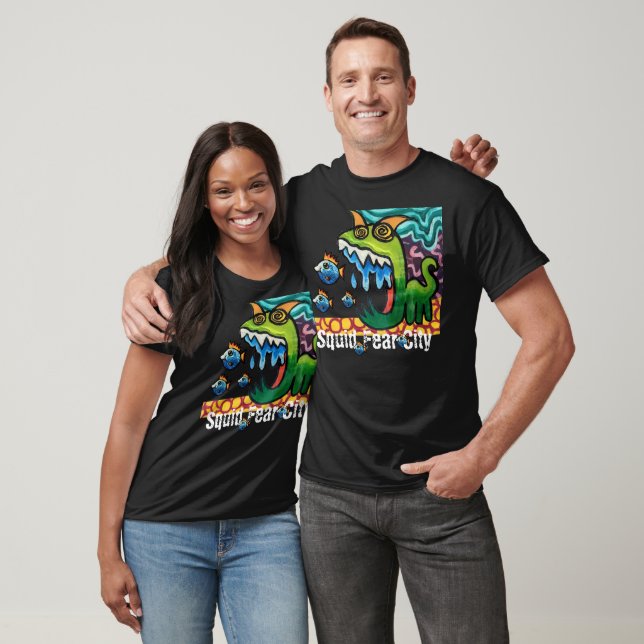 Squid Fear City Graphic Tee (Unisex)