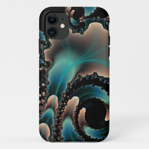 Squid fractal Custom iPhone 5 ID Cases