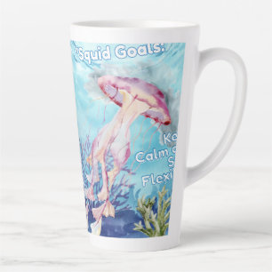 Squid goals latte mug