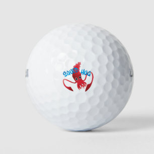 Squid Hug! Golf Balls