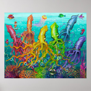 Squid Poster