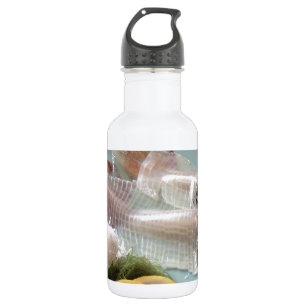 Squid Sashimi Japanese Meal Serving Lunch Dinner 532 Ml Water Bottle