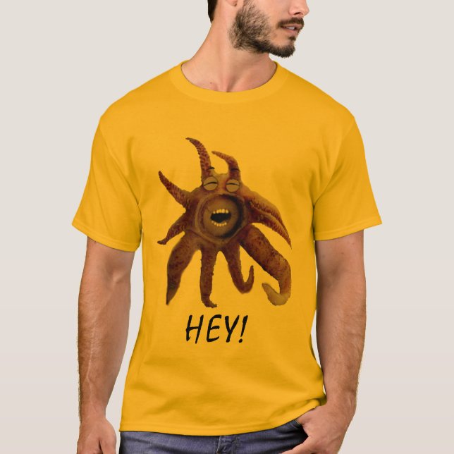 Squid Says Hey! T-Shirt (Front)