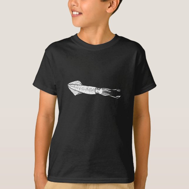 Squid Silhouette T-Shirt (Front)