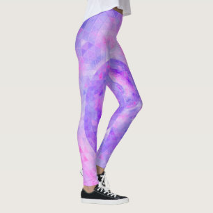 Squid Tentacles Purple Octopus Leggings