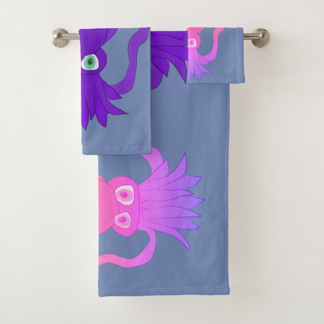 Squid Towel Set (Insitu)