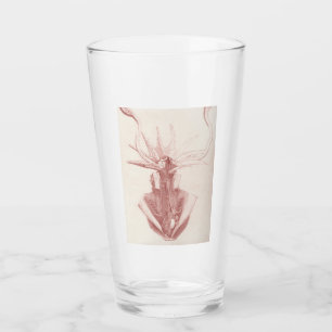 Squid Vintage Nautical Art Glass