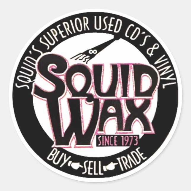 Squid Wax Stickers (Front)