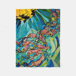 Squids Blanket by Patrick Moran