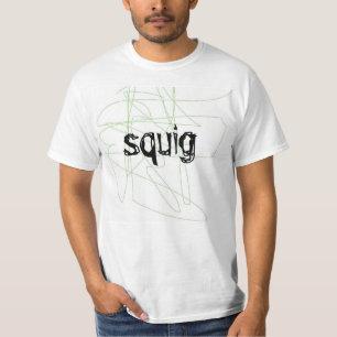 Squig mass delusion confusion chicken scratch T-Shirt
