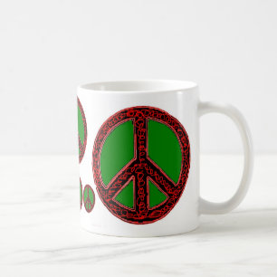 Squiggle Peace Coffee Mug