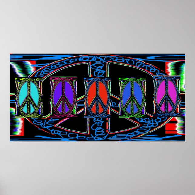 Squiggle Peace Sign Windows (Front)