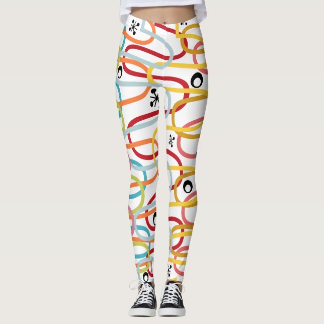 Squiggles Leggings (Front)