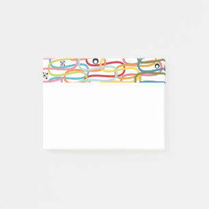 Squiggles Post-it Notes