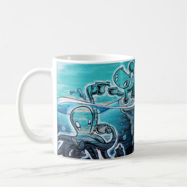 Squiggles+Skribbles: Overcoming odds Coffee Mug (Left)