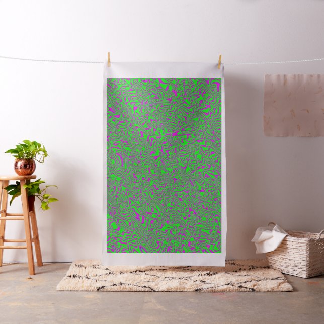 Squiggly Garden..... Fabric (In Situ)