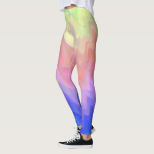 Squiggly Gradient Leggings