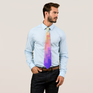 Squiggly Gradient Tie