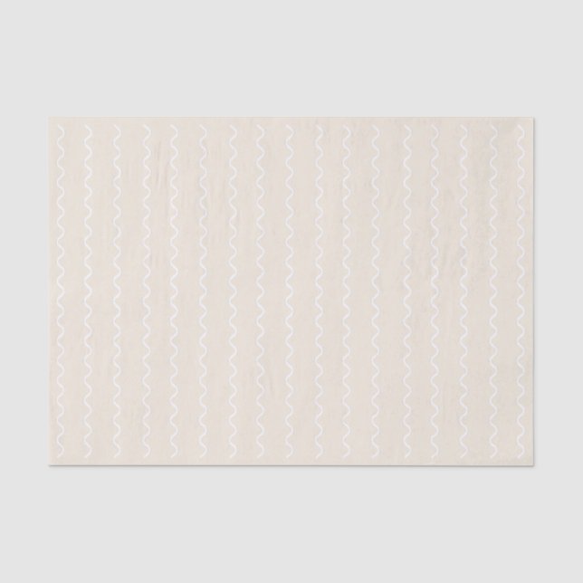 Squiggly Line Tissue Paper (Front)