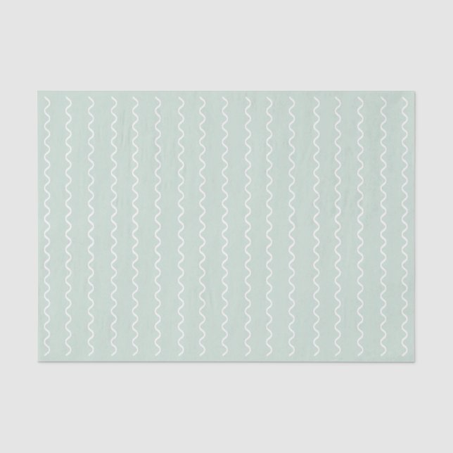 Squiggly Line Tissue Paper (Front)